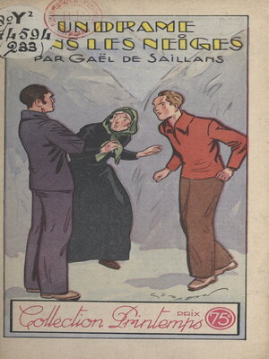 cover image of Un drame dans les neiges